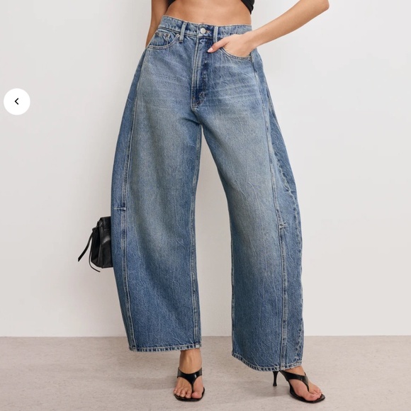 Good American | GOOD EXTREME BARREL JEANS *NWT* - Picture 1 of 9